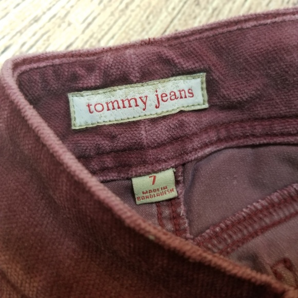 Tommy Jeans Bootcut Size 7 | NEW Corduroy Stretch - Picture 5 of 7